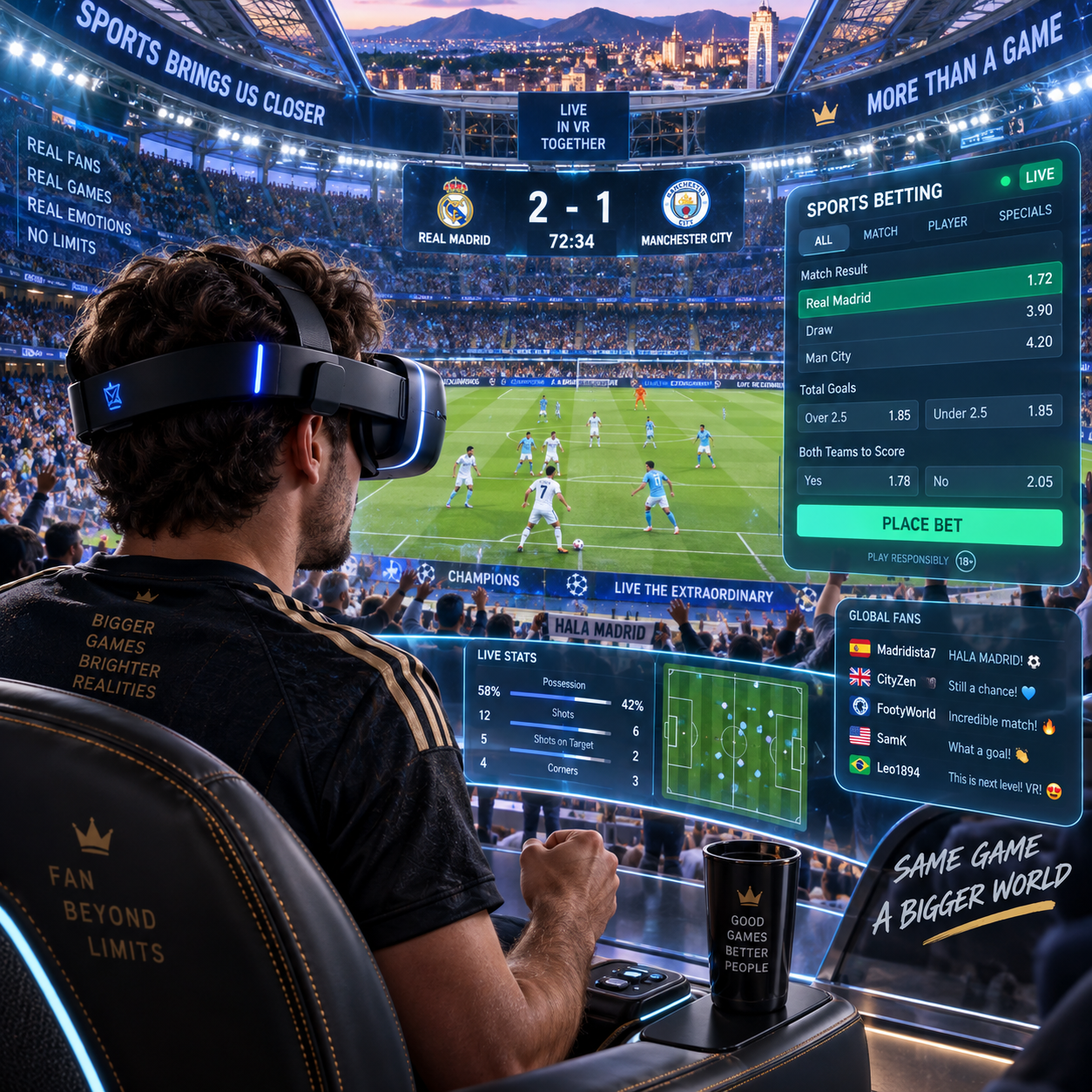 The Impact of Virtual Reality on Sports Gaming and Betting
